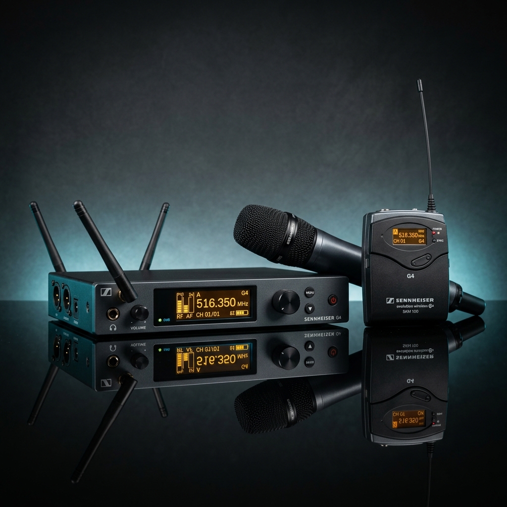Hệ thống micro thu âm không dây Wireless Audio Duo