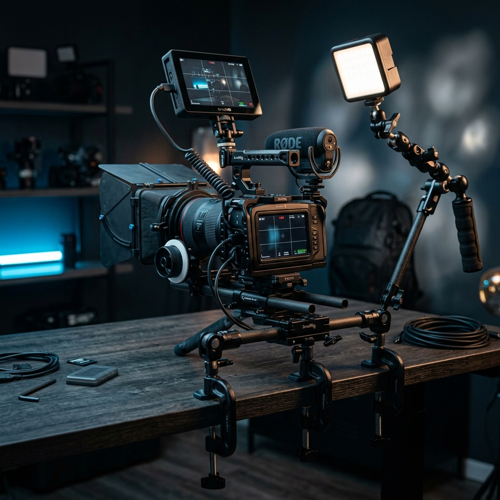 Bộ rig khung bảo vệ và phụ kiện Creator Desk Rig